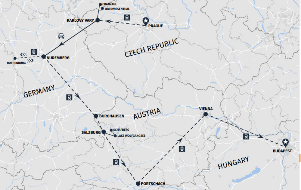 European Christmas Markets by Rail | Over 50s, Small Group